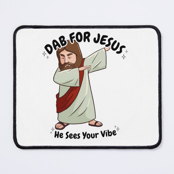 Item preview, Funny Jesus Dabbing Meme Sticker designed and sold by LYZ7VANI.
