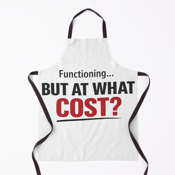 Item preview, Functioning But At What Cost Shirt, Funny Mental Health Tee, Sarcastic Anxiety Shirt, Relatable Burnout Design designed and sold by Amr Darwish Graphic designer.