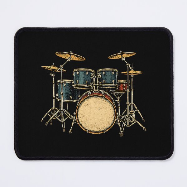 Item preview, Retro Drum Set designed and sold by civomgon.