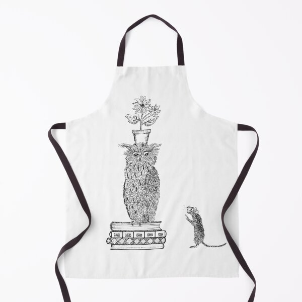 Item preview, The owl, mouse and the flower pot designed and sold by Nikki Attree.