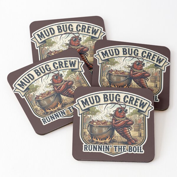 Item preview, Mud Bug Crew running the boil designed and sold by Bayou Boogalee Outfitters.