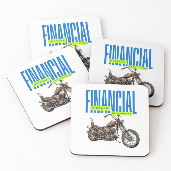 Item preview, Financial Mistake in Progress – Funny Project Bike Design designed and sold by KRBN-Studio.