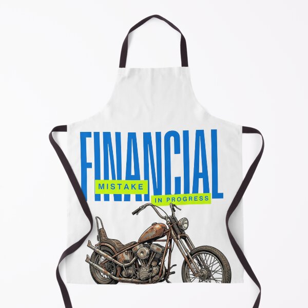 Item preview, Financial Mistake in Progress – Funny Project Bike Design designed and sold by KRBN-Studio.