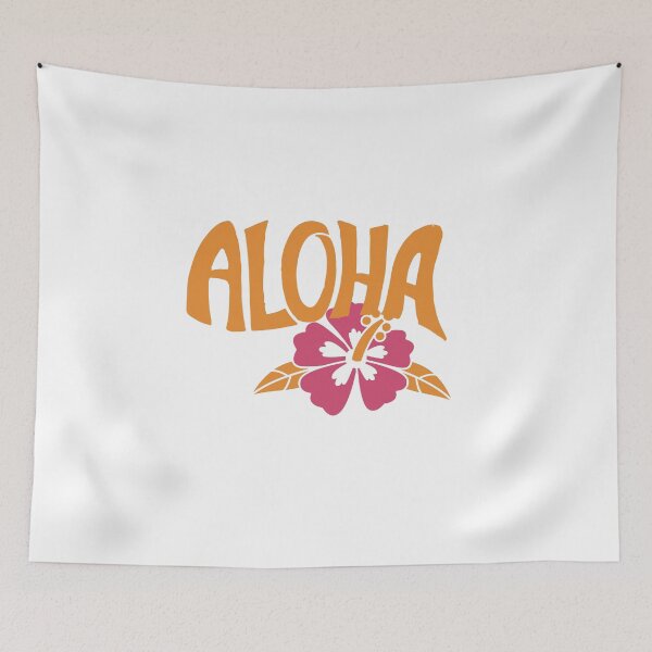 Item preview, ALOHA - Colorful Tropical Summer Design designed and sold by SparkLuxe.