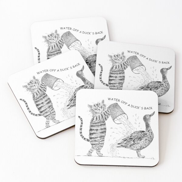 Item preview, Water Off A Duck's Back designed and sold by Nikki Attree.