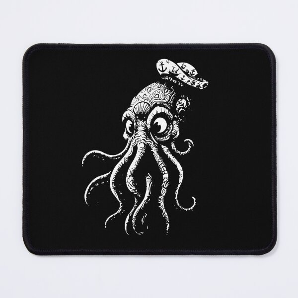 Item preview, Cthulhu with mystical motifs - cute cartoon style designed and sold by Wolagno.