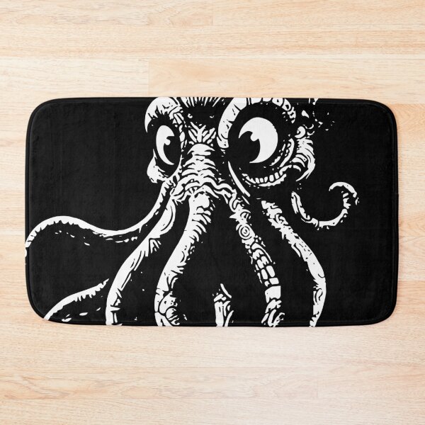 Item preview, Cthulhu with mystical motifs - cute cartoon style designed and sold by Wolagno.