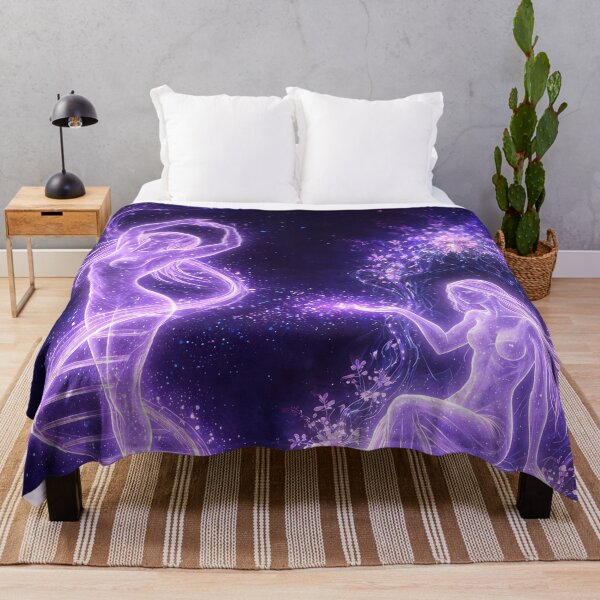 Item preview, Cosmic Creation Goddess Forming DNA Light Life designed and sold by KnitOfShadoF.