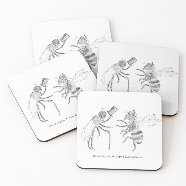Item preview, Rapper Bee and Gentleman Fly designed and sold by Nikki Attree.
