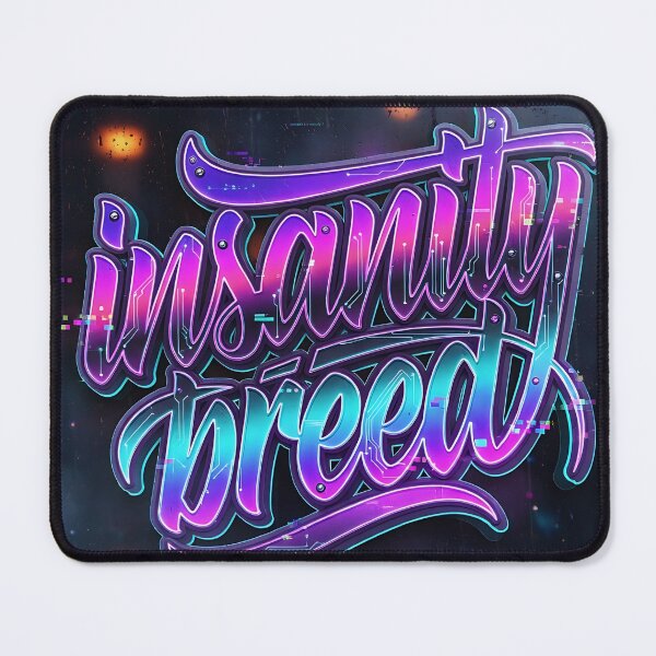Item preview, INSANITY BREED // CYBER GRAFFITI: ELECTRIC PURPLE & TEAL designed and sold by INSANITYBREED.