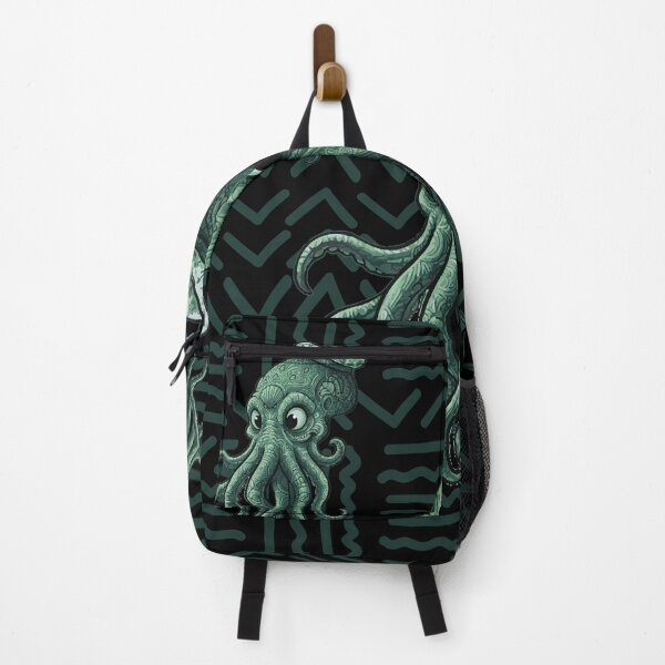 Item preview, Cthulhu with mystical motifs - Bogolan Mandala style designed and sold by Wolagno.
