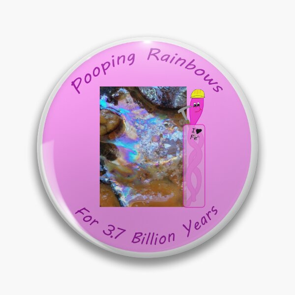 Item preview, Pooping rainbows for 3.7 Billion Years designed and sold by MostlyMicrobes.