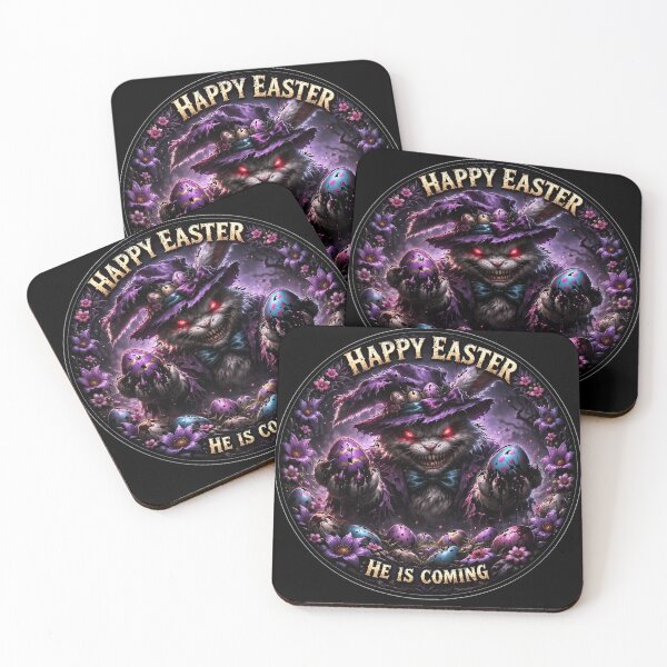 Item preview, Dark Easter Bunny designed and sold by MadCuteLab.