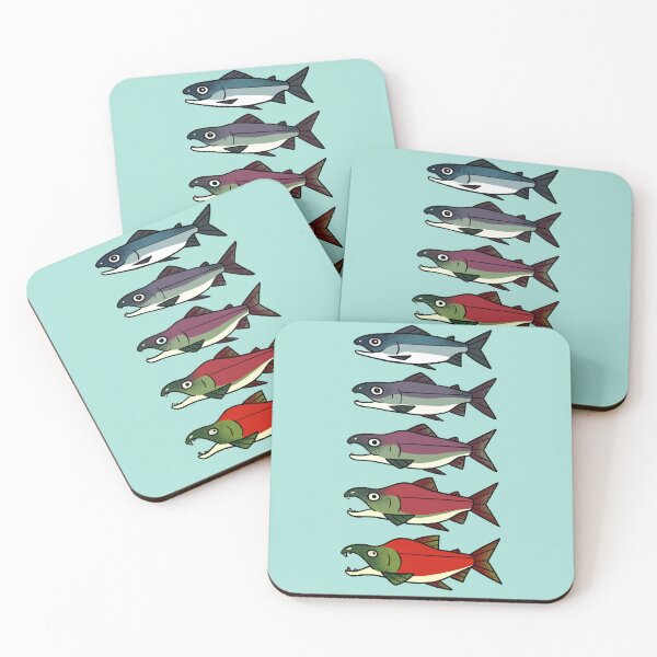 Item preview, Salmon Evolution designed and sold by allananura.