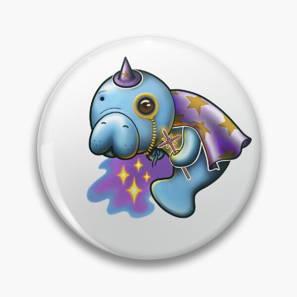 Item preview, Manatee Wizard designed and sold by SolanaBlantz.