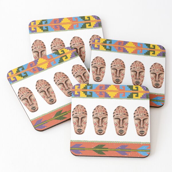 Item preview, Bold Folk Geometric Pattern with Ornamental Tribal Shapes | Vintage Ethnic Seamless designed and sold by SWETA HALDER.
