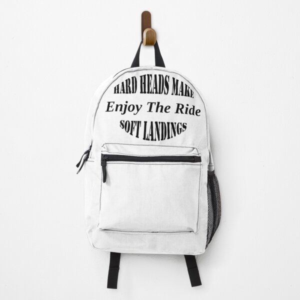 Item preview, Hard Heads Make Soft Landings – Enjoy The Ride Funny Life Gifts and cards designed and sold by TortoiseHeadPub.