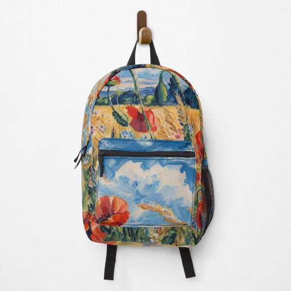 Item preview, Red poppies in a wheat field designed and sold by sid1802.
