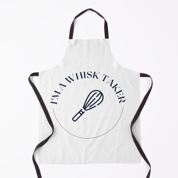 Item preview, Whisk Taker Black Baker Badge Kitchen Pun Decor designed and sold by SpoonLogiq.