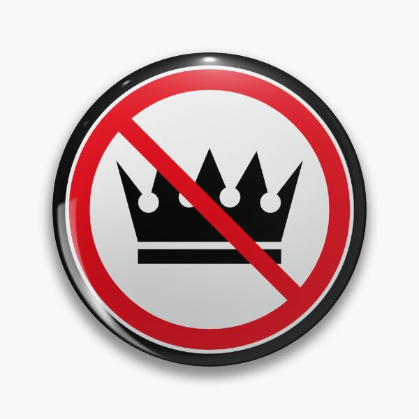 Item preview, No Kings! (Protest Sign / 3C) designed and sold by MrFaulbaum.