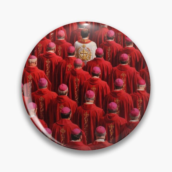 Item preview, Clergy in red vestments at funeral designed and sold by puntusha.