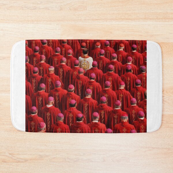 Item preview, Clergy in red vestments at funeral designed and sold by puntusha.