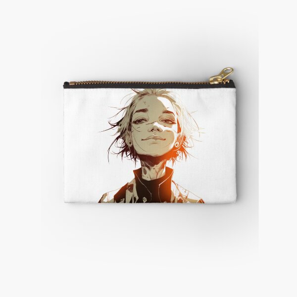 Item preview, ZERO — The Anesthetized Smile | Post-Punk Anime Art Print designed and sold by GhostOrigin.