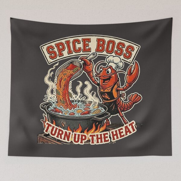 Item preview, Spice Boss, turn up the heat designed and sold by Bayou Boogalee Outfitters.