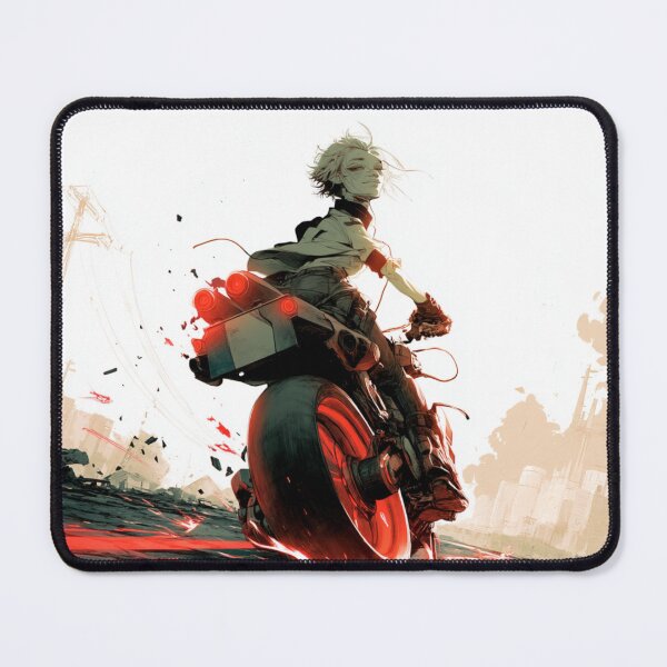 Item preview, ZERO — Red Sparks on Broken Roads | Post-Punk Anime Print designed and sold by GhostOrigin.