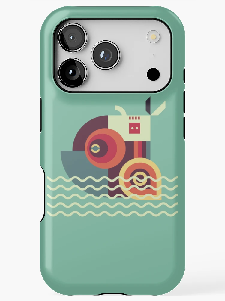 Thumbnail 1 of 4, iPhone Case, Mecha Fish designed and sold by InPBo.