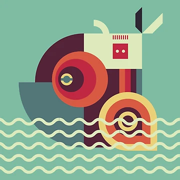 Artwork thumbnail, Mecha Fish by InPBo