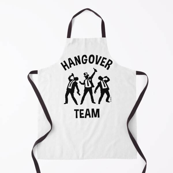 Item preview, Hangover Team (Stag Night / Bachelor Party / Beer / Black) designed and sold by MrFaulbaum.