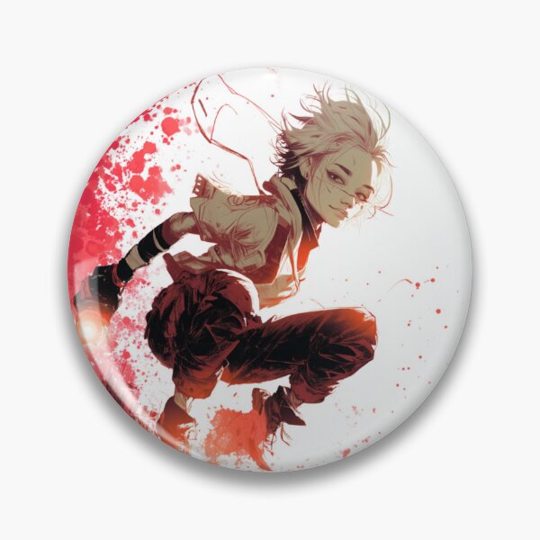 Item preview, ZERO — The City Burns Below | Post-Punk Anime Art Print designed and sold by GhostOrigin.