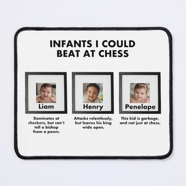 Item preview, Infants I could beat at chess designed and sold by Talking Threads.