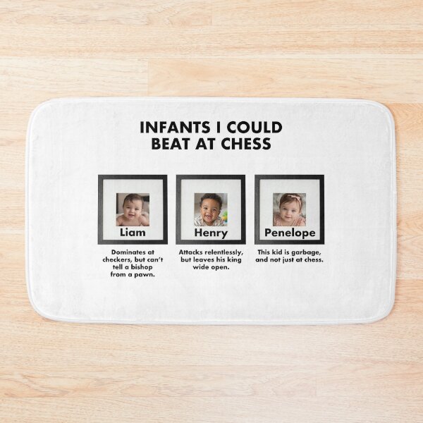 Item preview, Infants I could beat at chess designed and sold by Talking Threads.