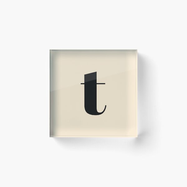Item preview, Letter T Monogram Phone Case Aesthetic Gift for Her, Elegant Script Letter T Blanket Cozy Gift for Mom, Letter T Monogram Journal Graduation Gift for Girls, Minimalist Letter T Pillow Home Decor designed and sold by Noe Mill.