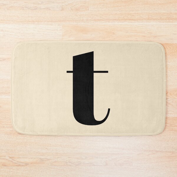 Item preview, Letter T Monogram Phone Case Aesthetic Gift for Her, Elegant Script Letter T Blanket Cozy Gift for Mom, Letter T Monogram Journal Graduation Gift for Girls, Minimalist Letter T Pillow Home Decor designed and sold by Noe Mill.