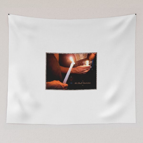 Item preview, Candlelight Vigil, We Shall Overcome, Symbolic Event designed and sold by AMacGPhilly.