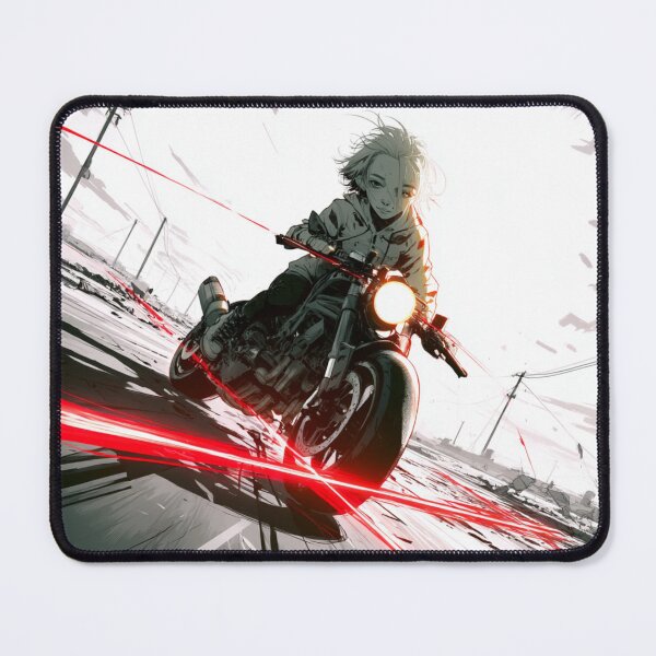 Item preview, ZERO — Red Lines at the Edge of Collapse | Anime Art Print designed and sold by GhostOrigin.