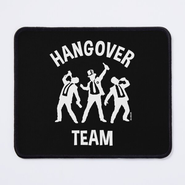 Item preview, Hangover Team (Stag Night / Bachelor Party / Beer / White) designed and sold by MrFaulbaum.