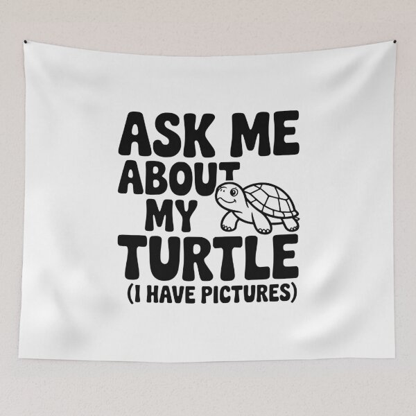Item preview, Ask Me About Turtles (I Have Pictures) designed and sold by Frank Ring.