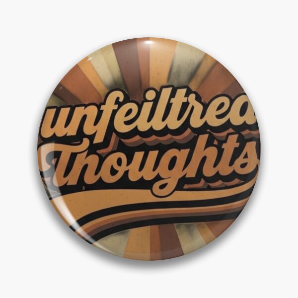 Item preview, Unfiltered Thoughts - Retro 70s Vintage Style designed and sold by Radhestore.
