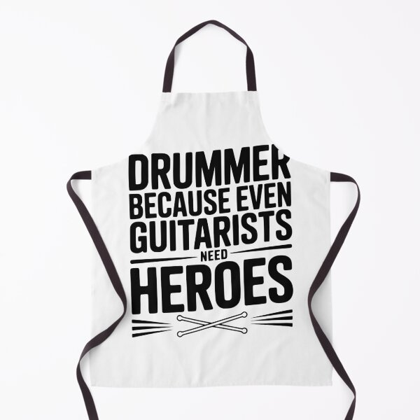 Item preview, Drummer Because Even Guitarists need Heroes designed and sold by Frank Ring.