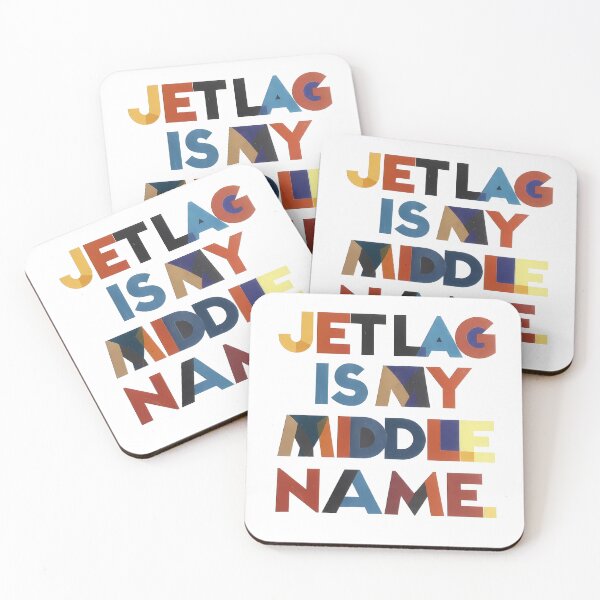 Item preview, Copy of Jet Lag Is My Middle Name – Funny Travel Quote T-Shirt Gift for Travelers designed and sold by OzzFrequency.