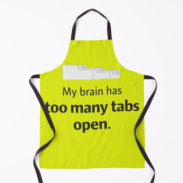 Item preview, My Brain Has Too Many Tabs Open Shirt, Funny Overthinking Tee, Mental Health Humor Shirt designed and sold by Amr Darwish Graphic designer.
