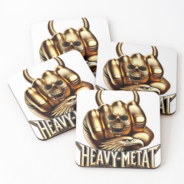 Item preview, Heavy Metal - a golden fist from the realm of the dead designed and sold by Segasprojects.