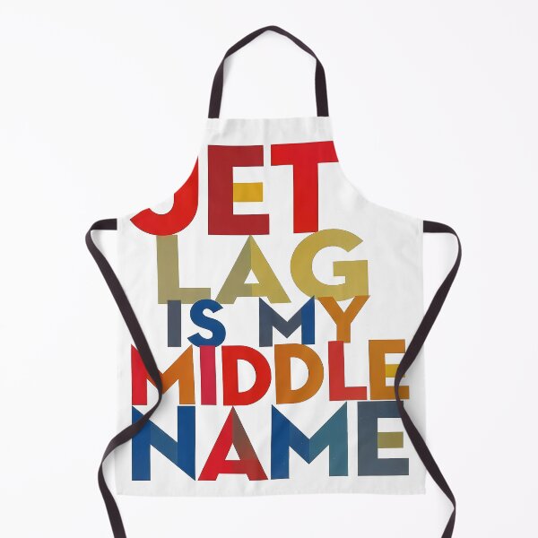 Item preview, Copy of Copy of Jet Lag Is My Middle Name – Funny Travel Quote T-Shirt Gift for Travelers designed and sold by OzzFrequency.