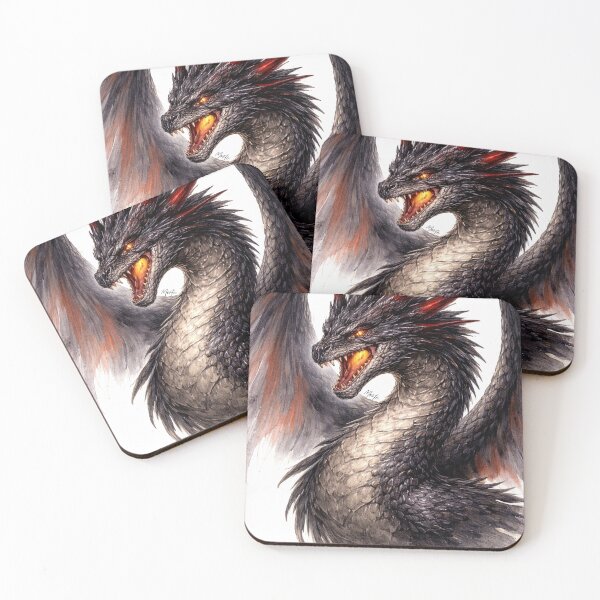 Item preview, Morte - Dragon Digital Painting designed and sold by FandomINK.