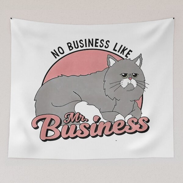Item preview, Bob's Burgers - Mr. Business Cat designed and sold by slowocelot.