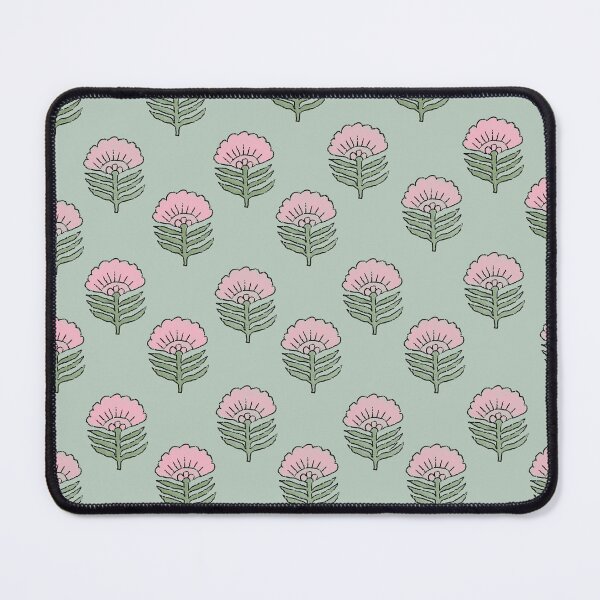Item preview, Block print flower designed and sold by Print-Designs.